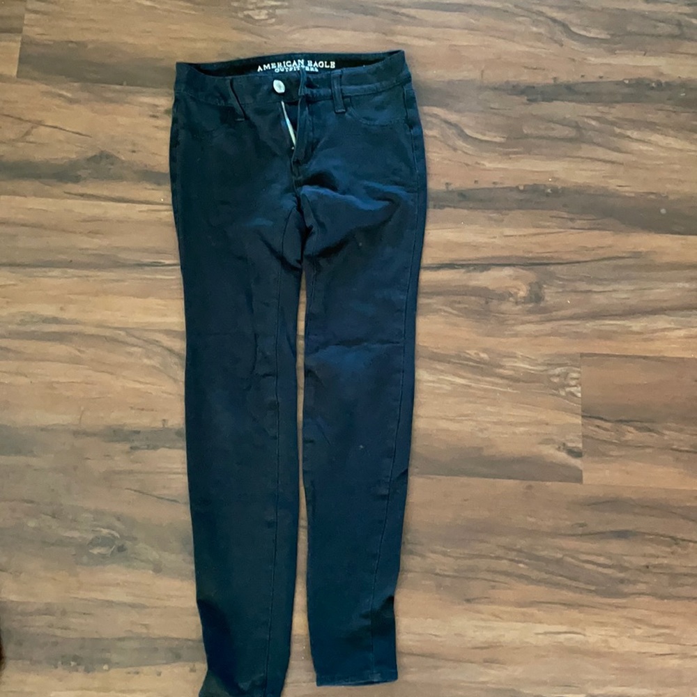 Black super stretch jegging